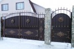 Ворота кованые. Московская область, Зарайск